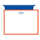 Essential Border Monogram Flat Note Cards Image 8 of 8